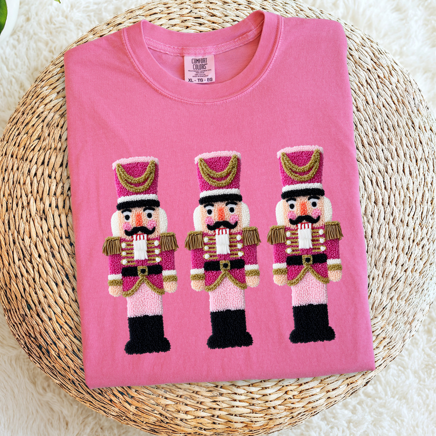 Faux Yarn Nutcracker Trio