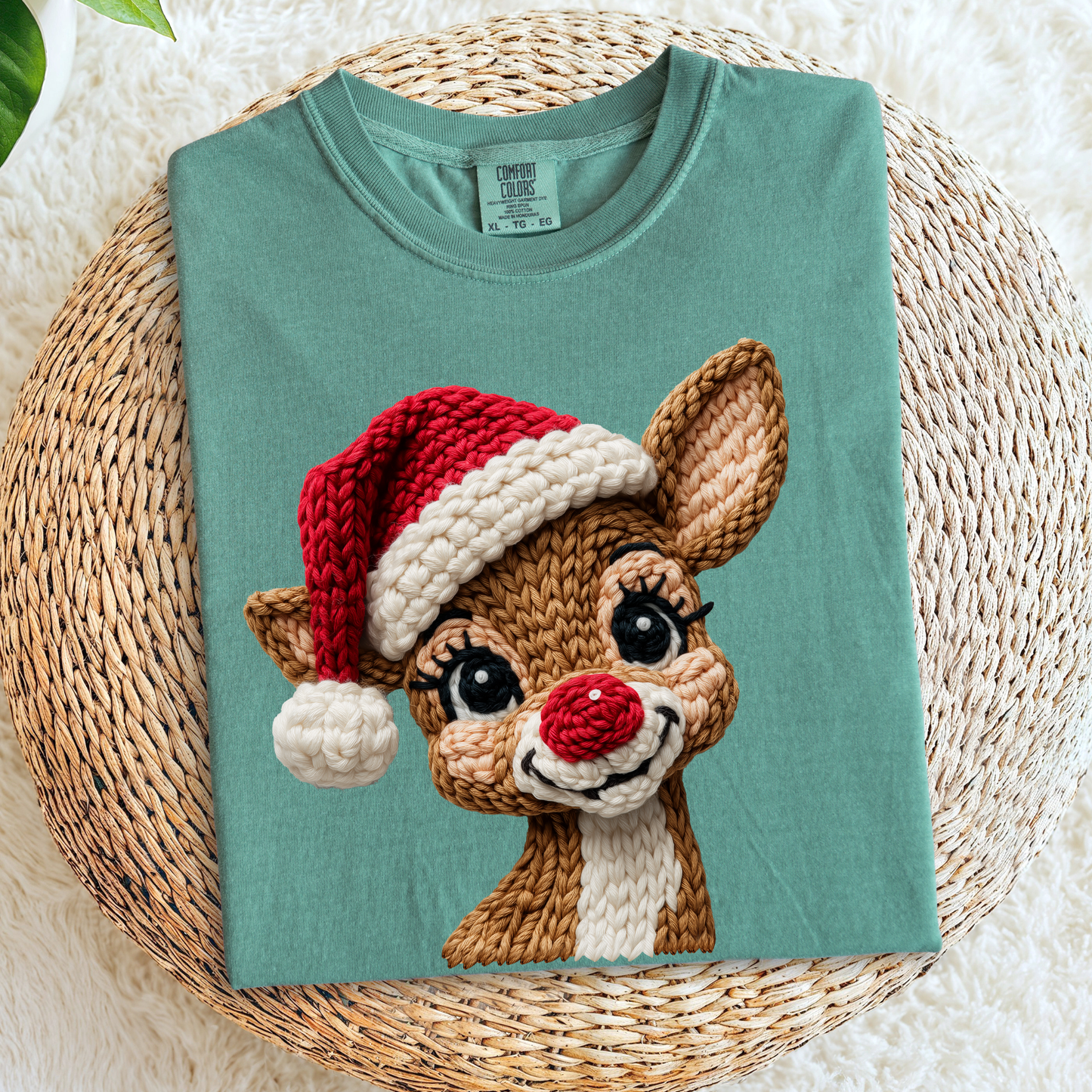 Chunky Crochet Reindeer