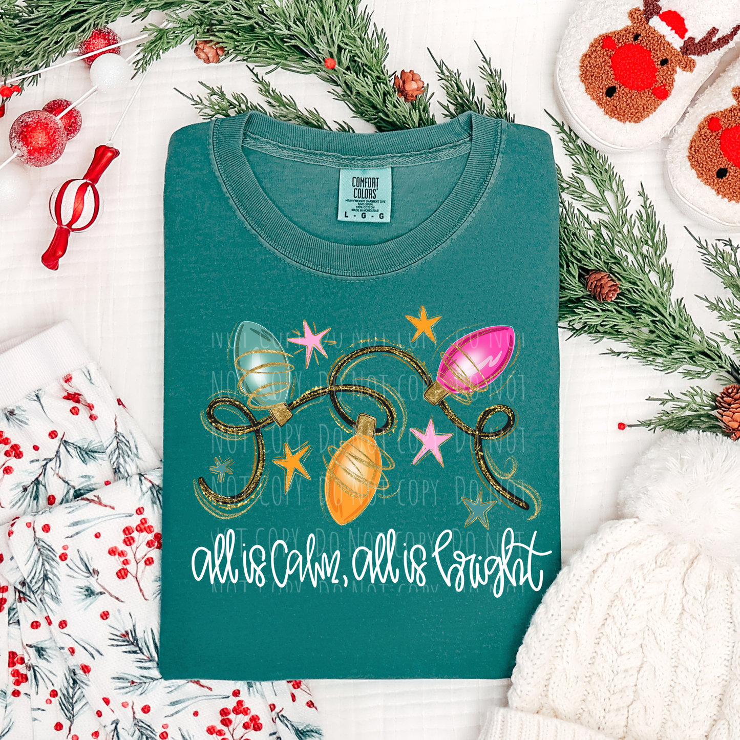 All Is Calm All Is Bright Lights