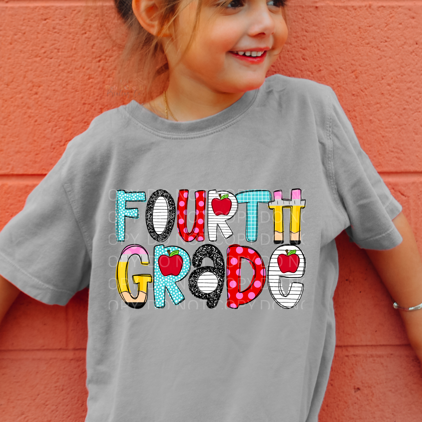 Fourth Grade Notebook Font