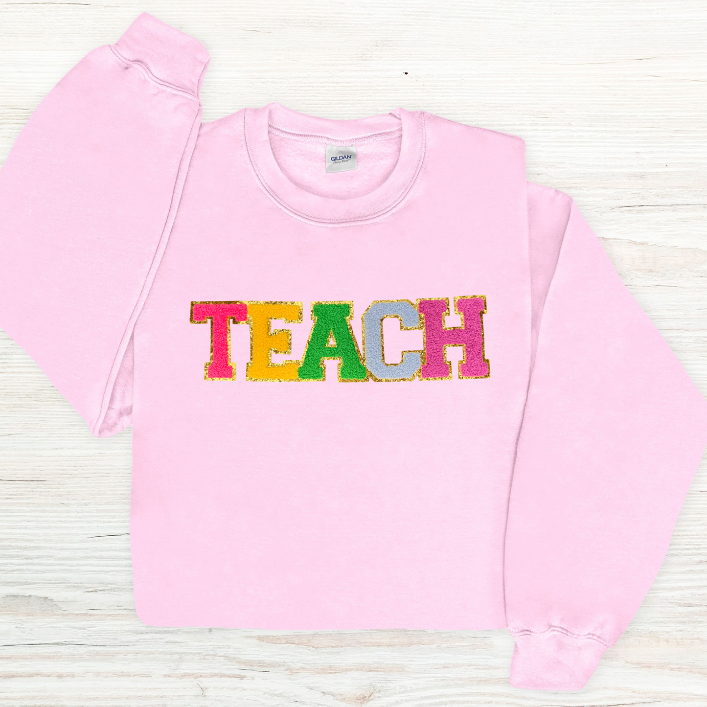 Teach Chenille Patch