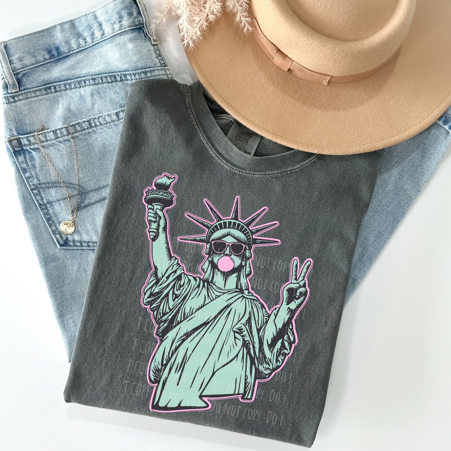 Lady Liberty Bubble Gum