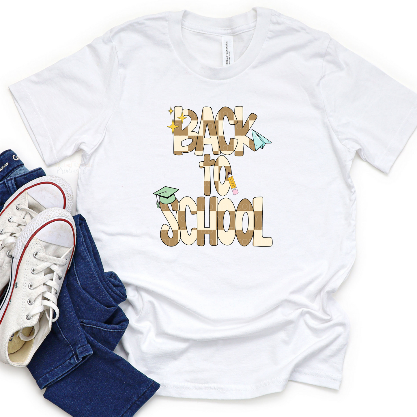 Back To School Checkered (neutral)