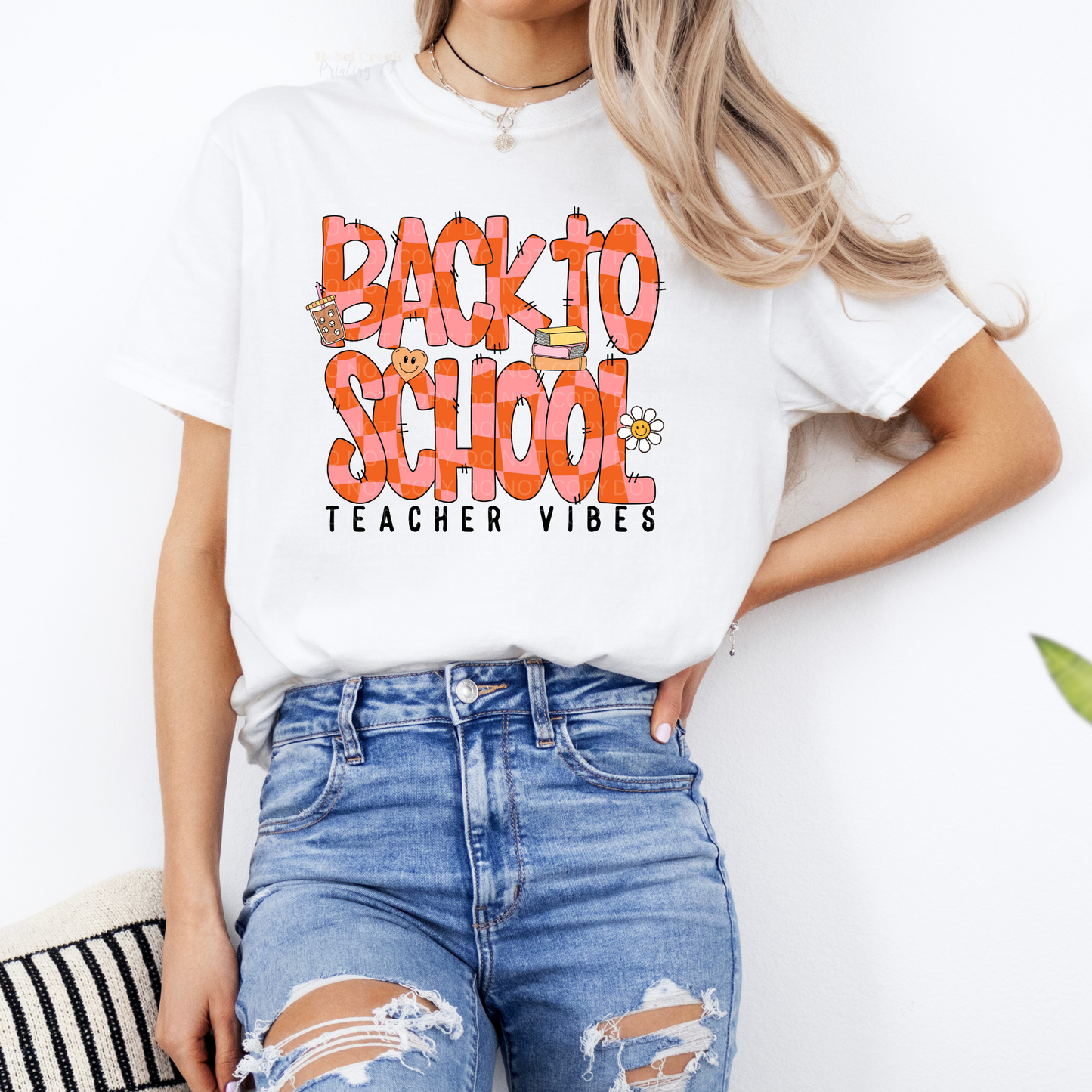 Back To School Checkered (teacher)