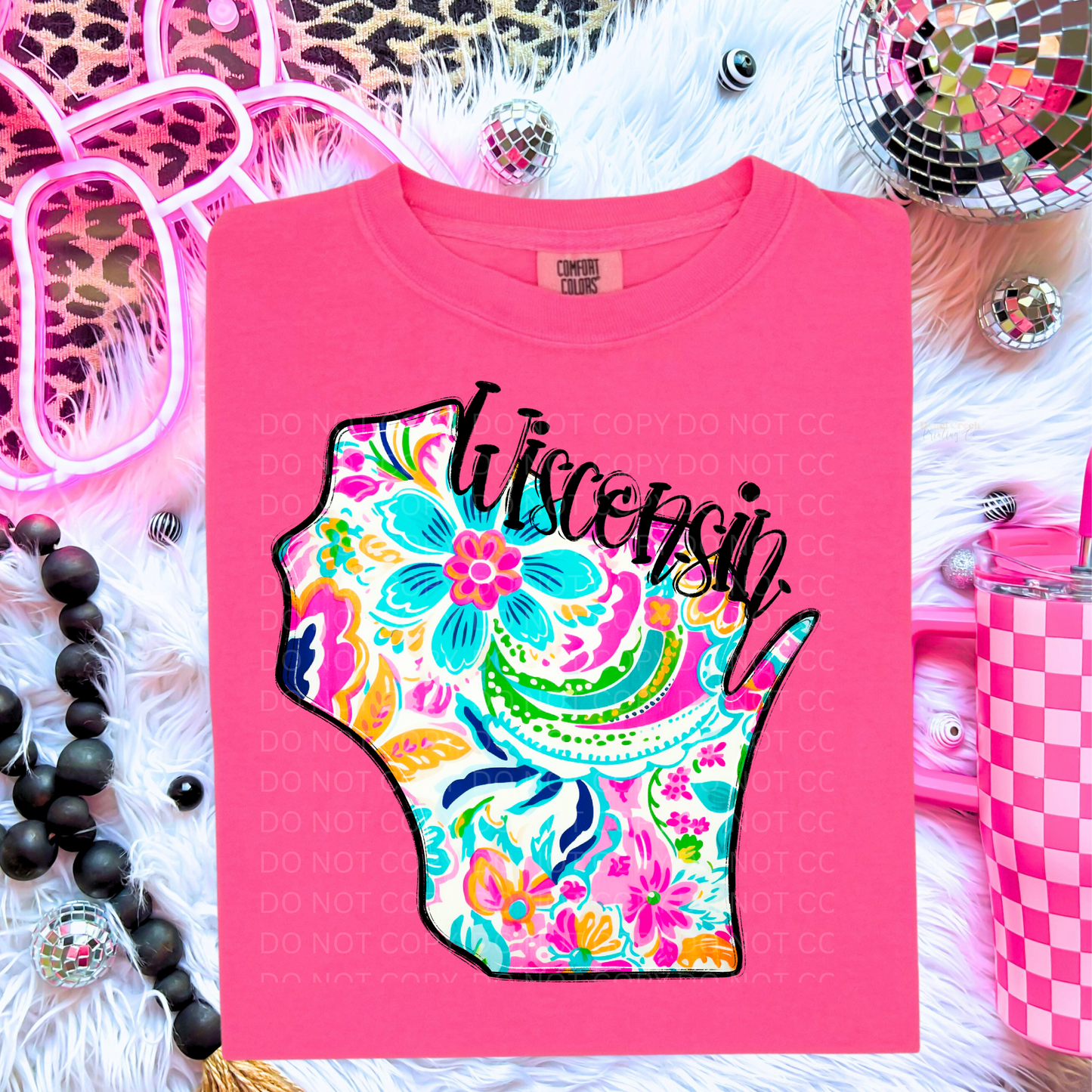 Wisconsin Paisley Print