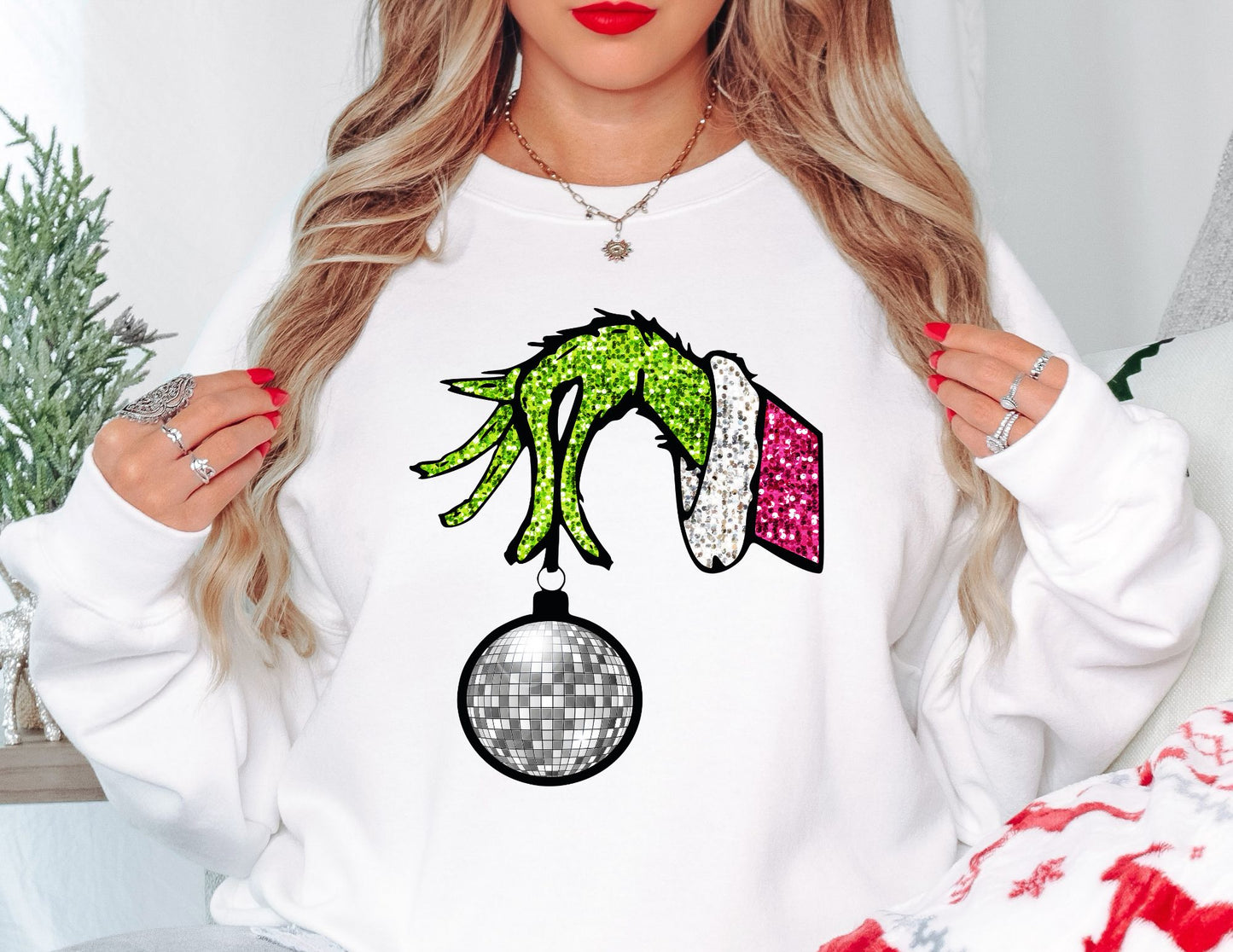 Faux Sequin Ornament