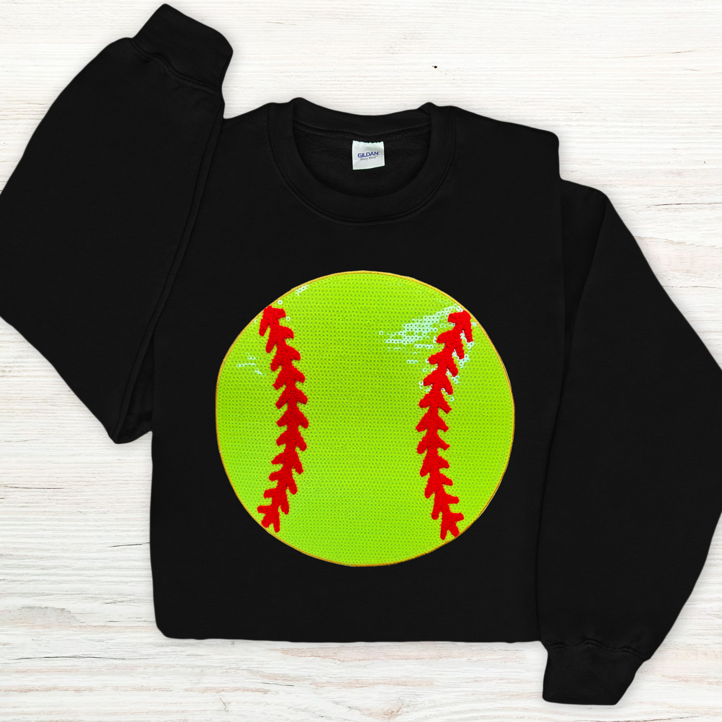 Sequin Softball Patch