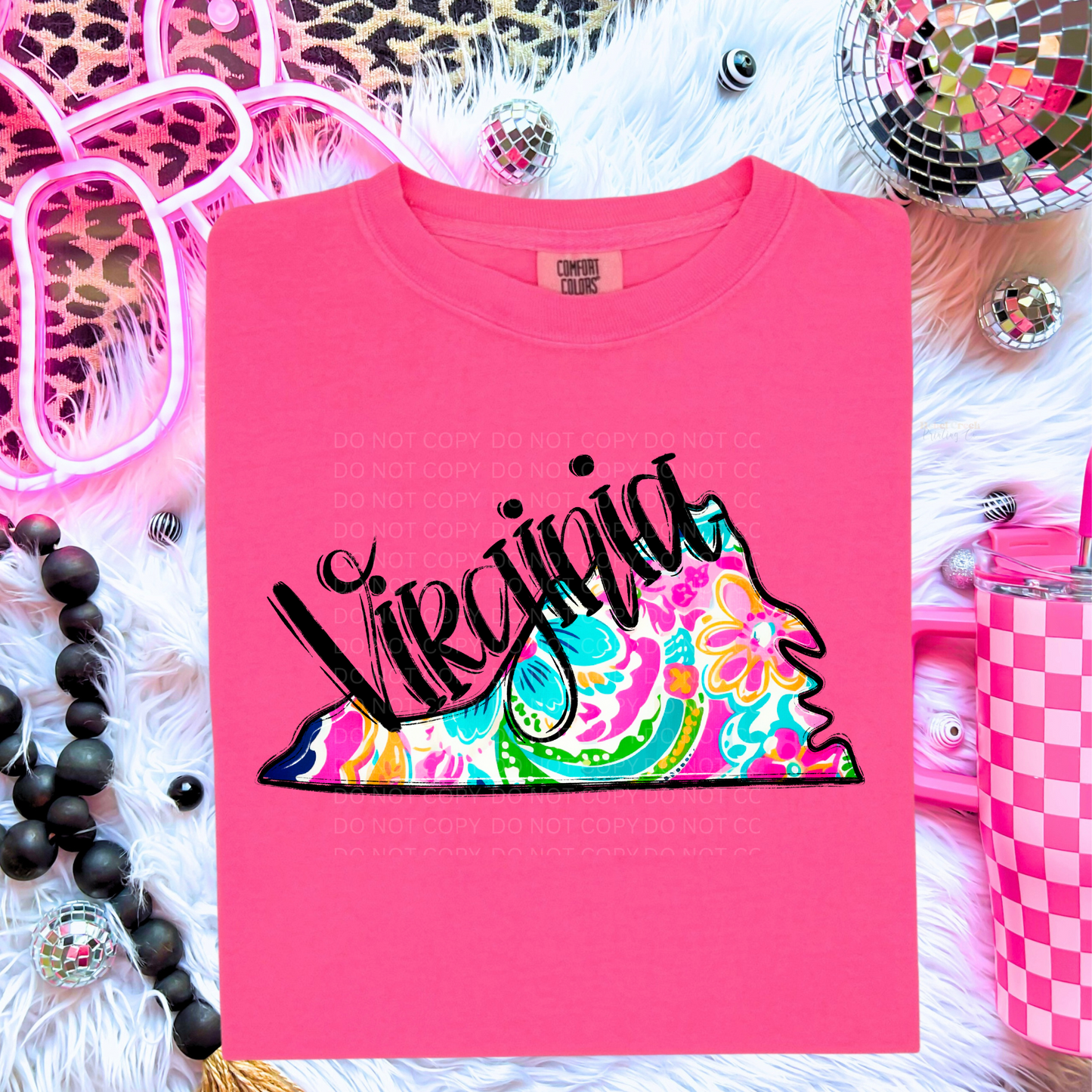 Virginia Paisley Print