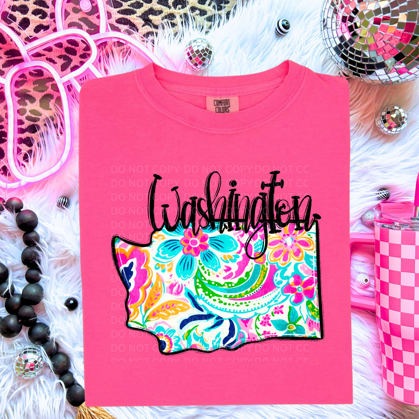 Washington Paisley Print