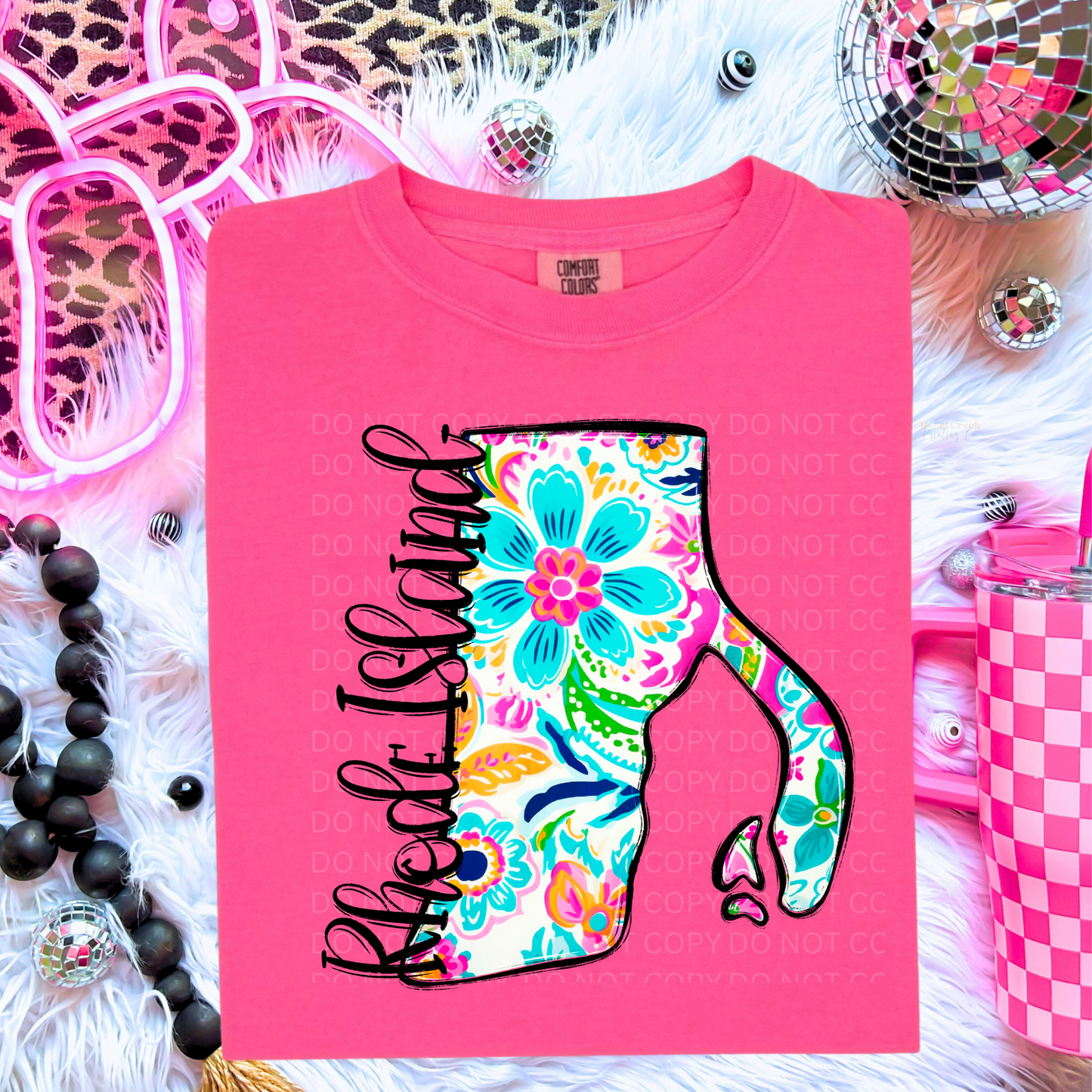 Rhode Island Paisley Print