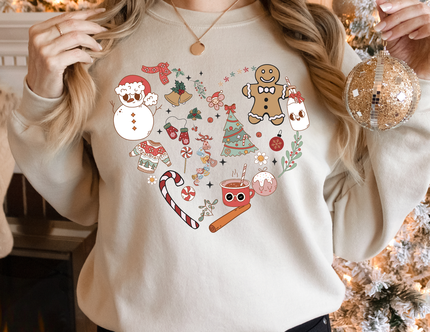 Heart Christmas Collage