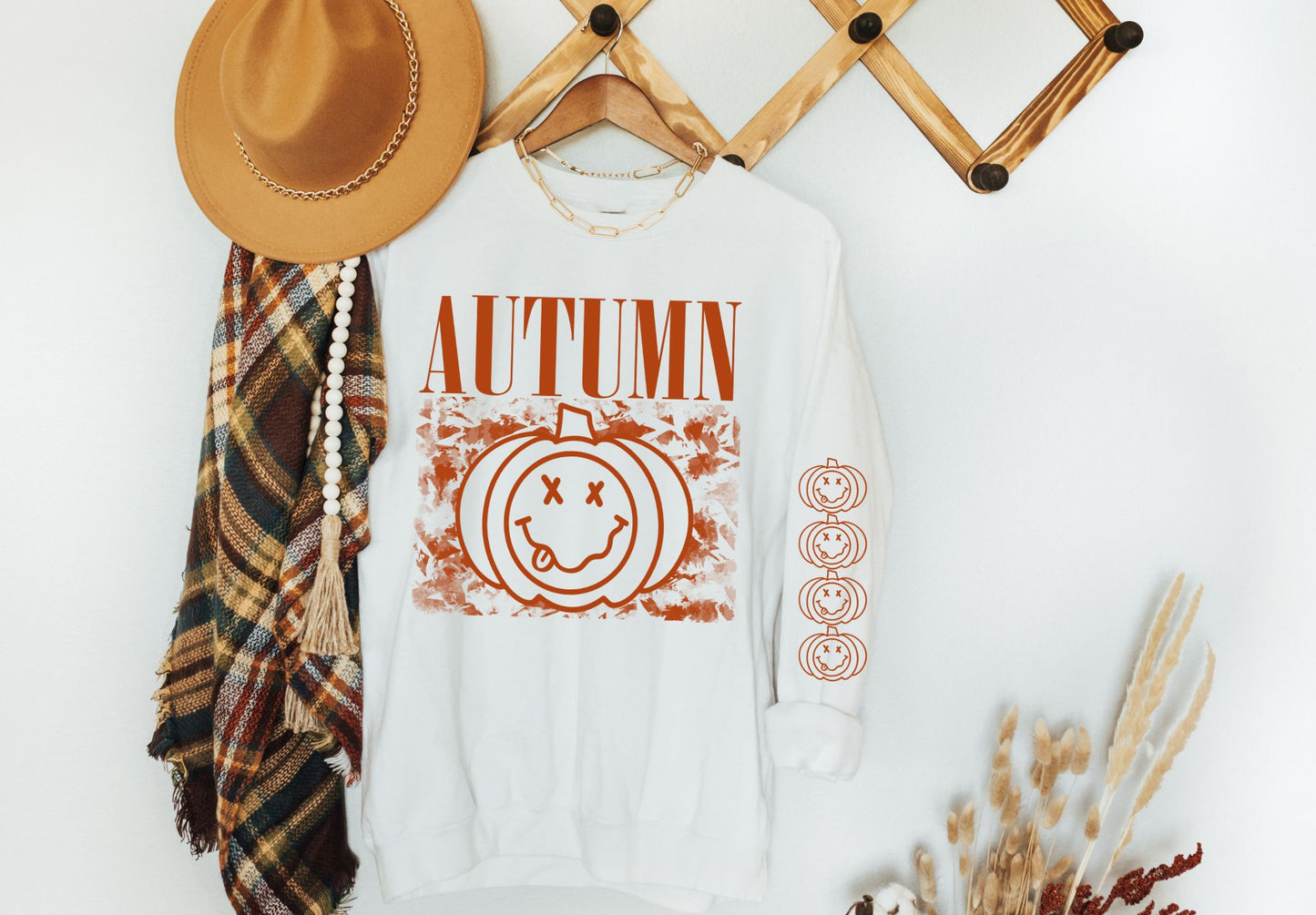 Autumn Smiley and Sleeve Pumpkins