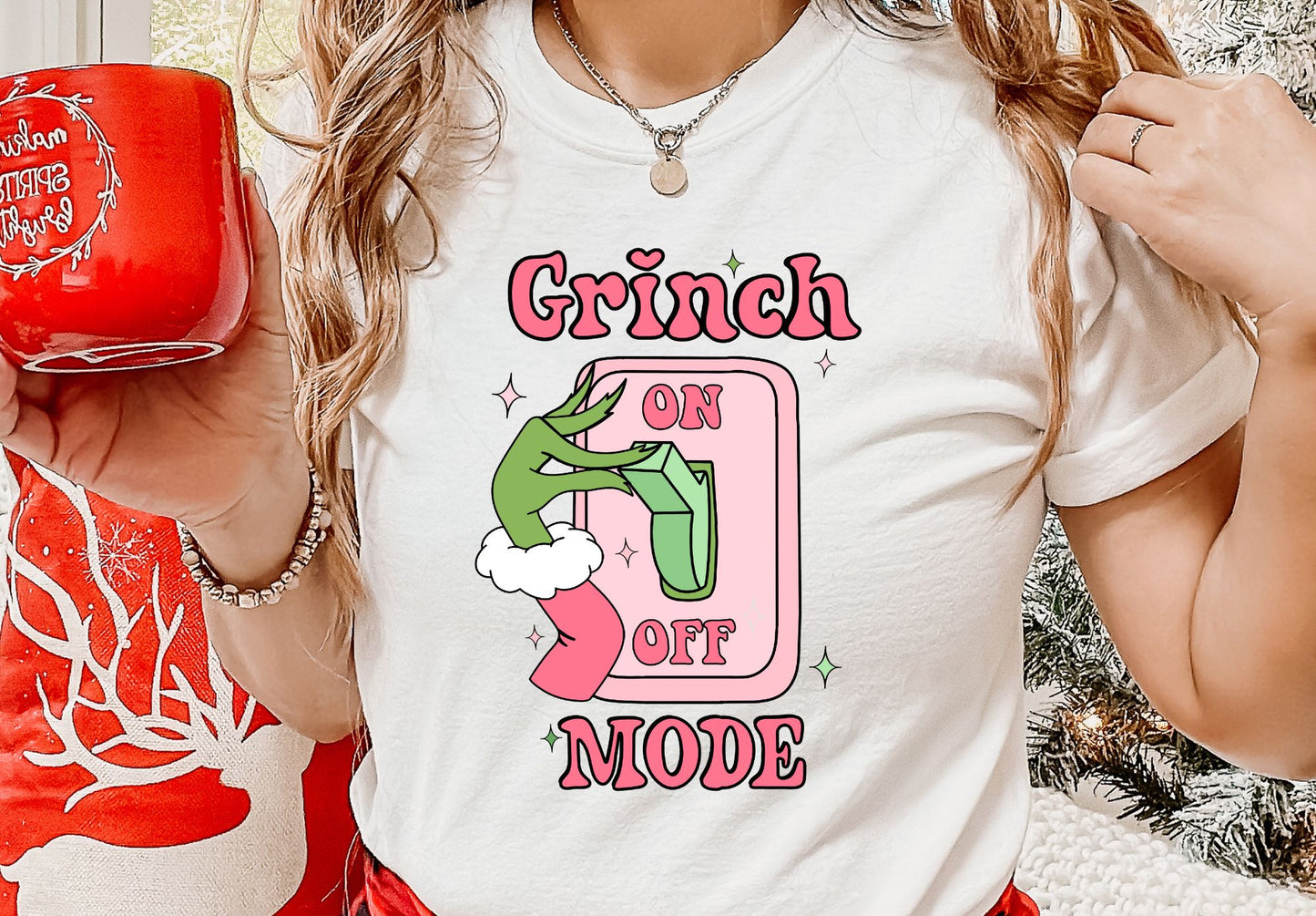 Holiday Spirit On/Off (pink)