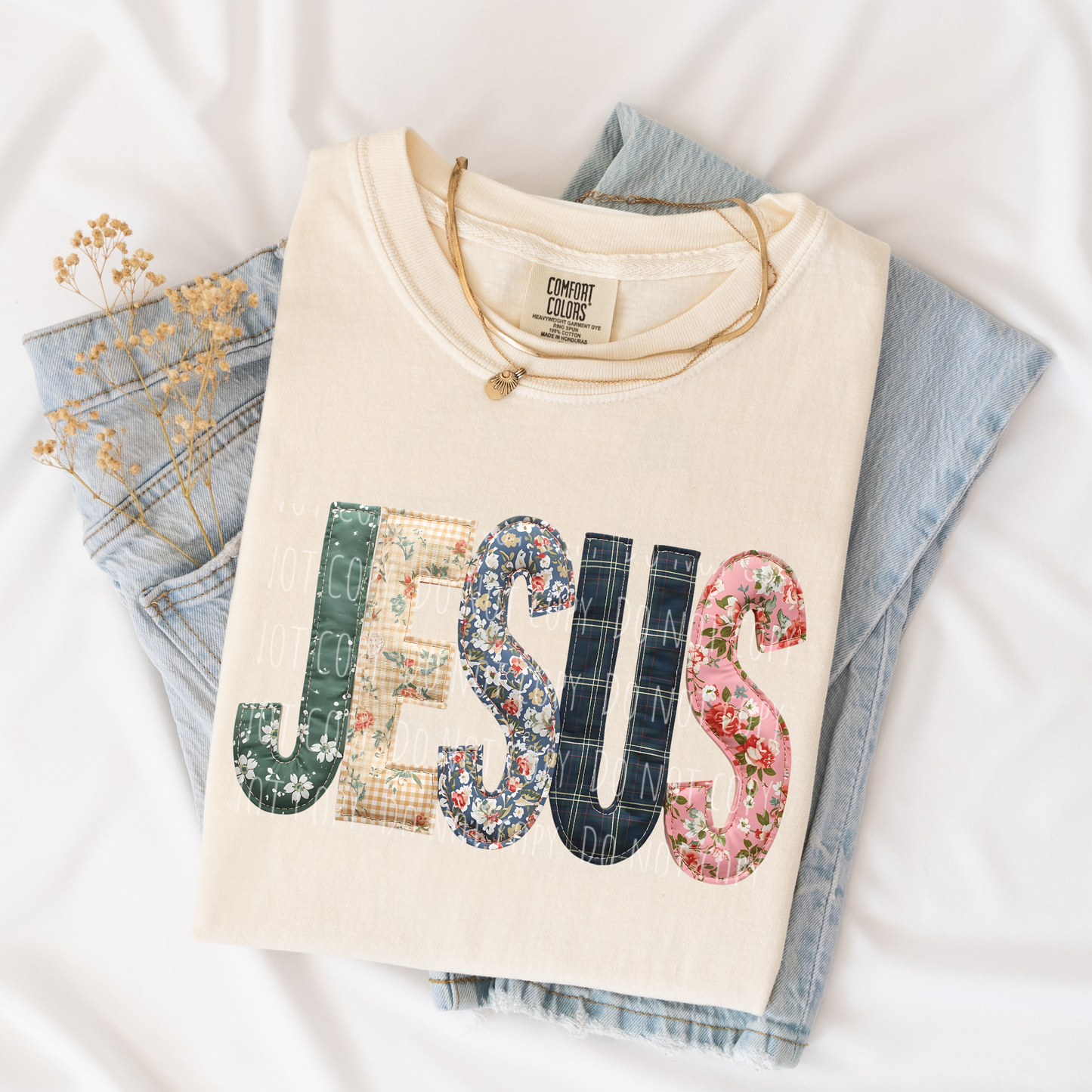 Faux Applique Jesus