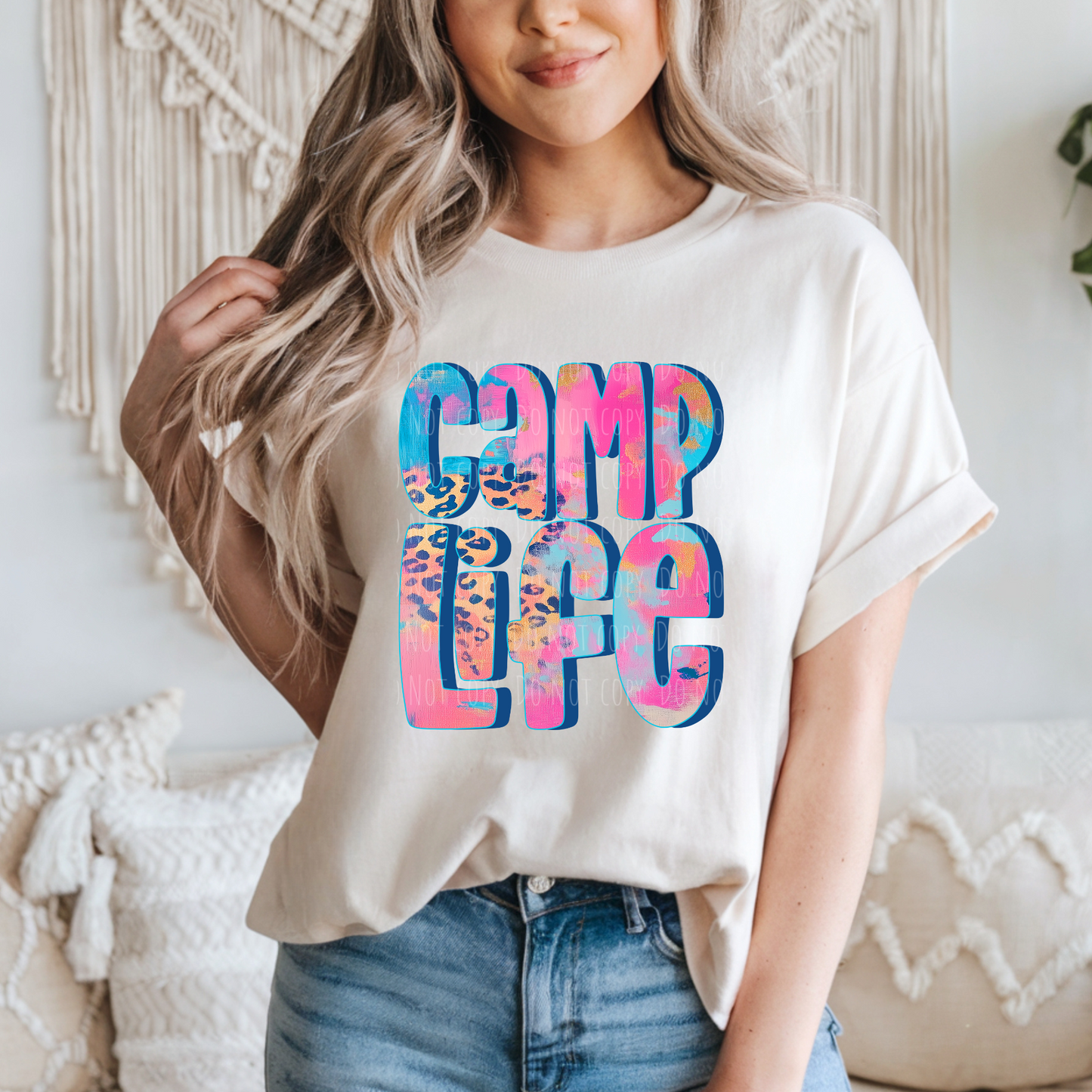 Camp Life Brushstroke Leopard