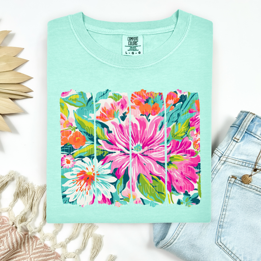 Bright Forals Collage