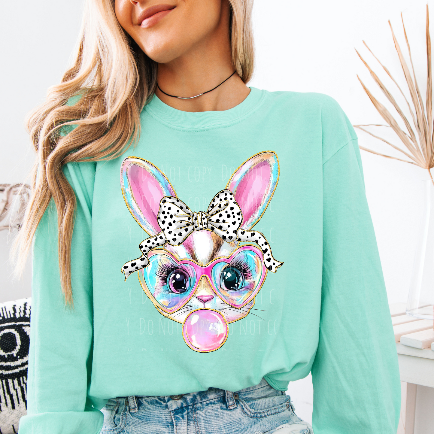 Bubble Bunny Blue Tint