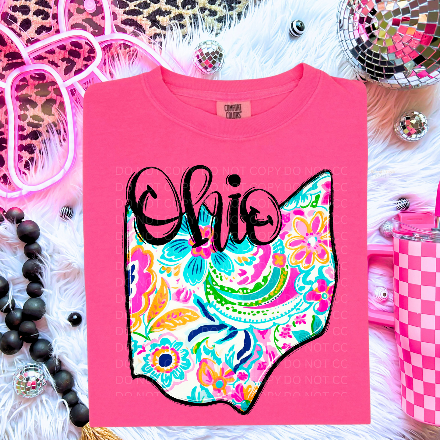 Ohio Paisley Print