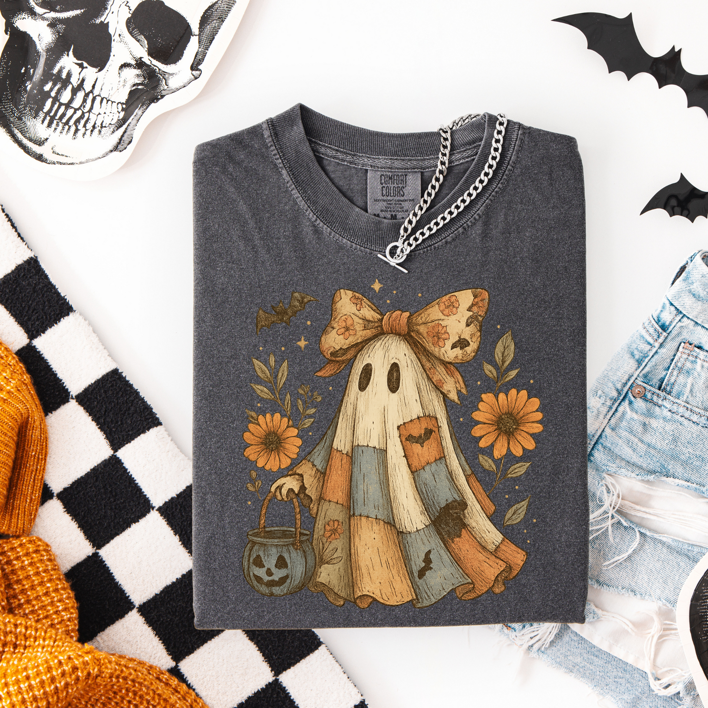 Cutesy Patchwork Ghost