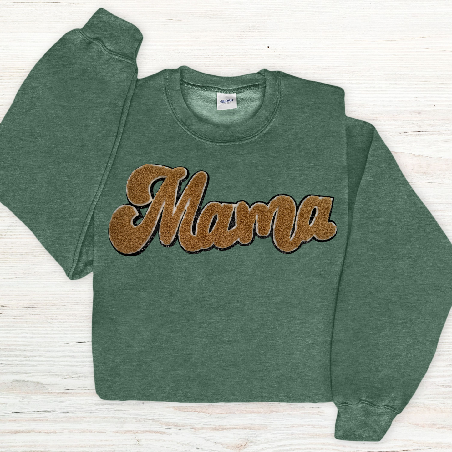 Mama Chenille Patch (tan)