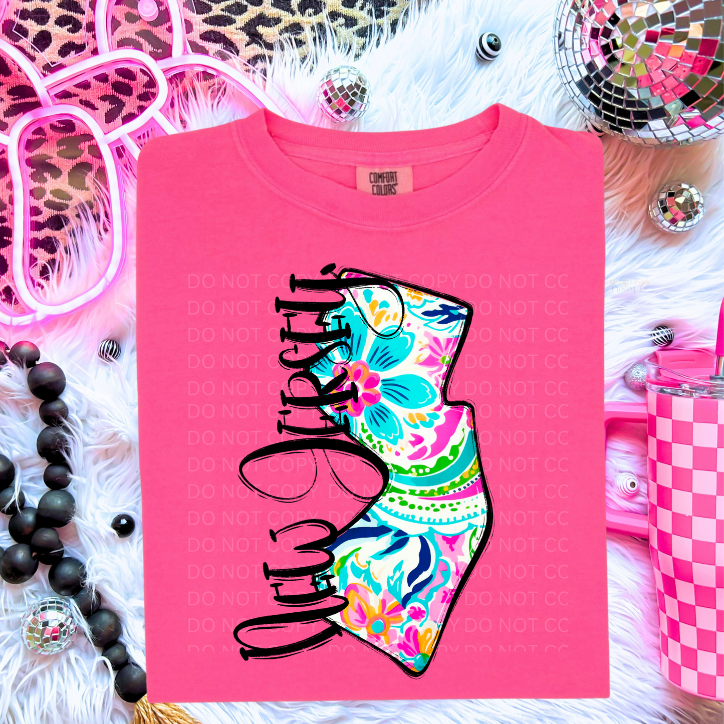 New Jersey Paisley Print