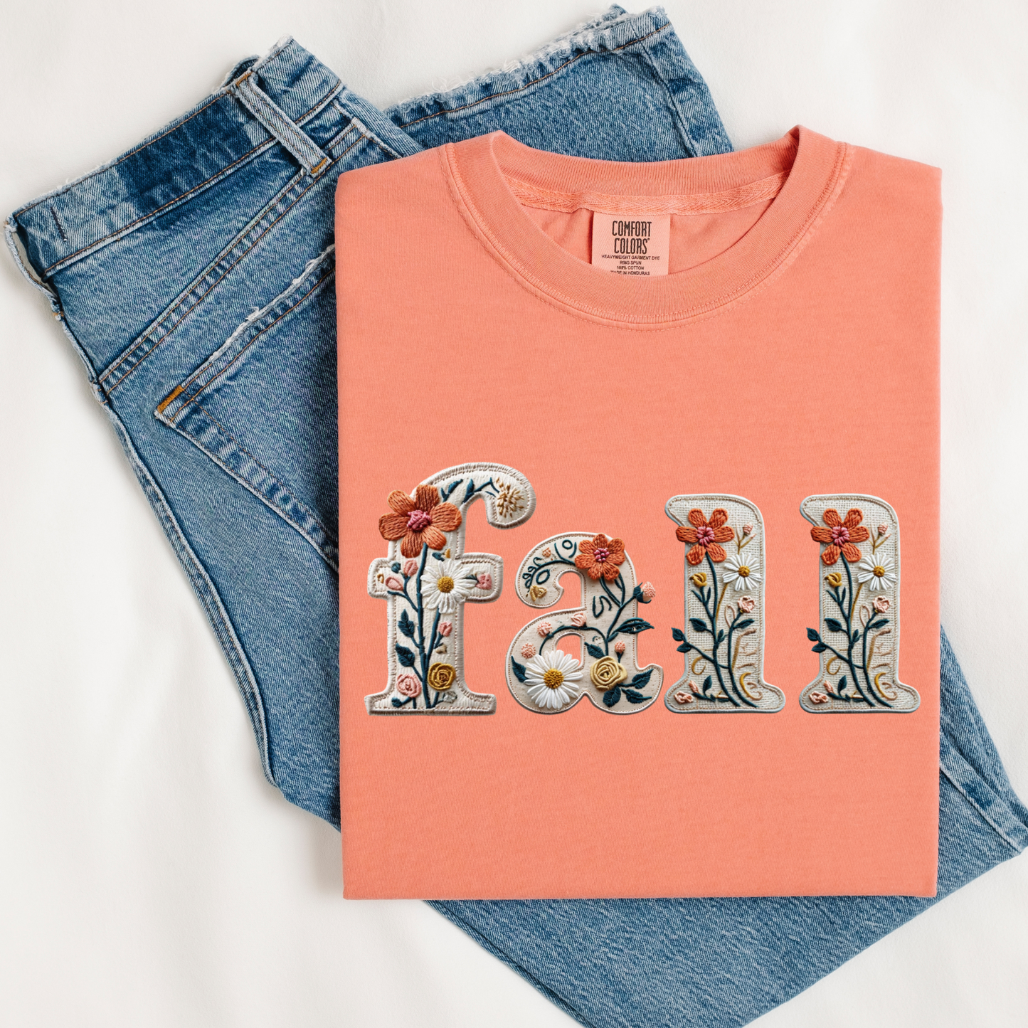 Faux Embroidery Fall