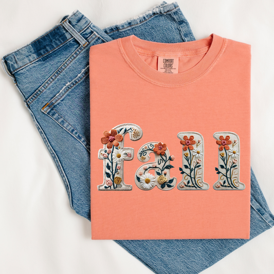 Faux Embroidery Fall