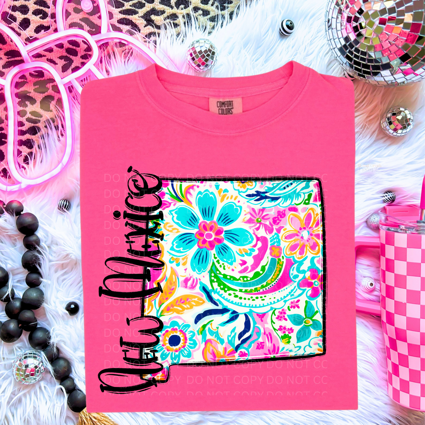 New Mexico Paisley Print