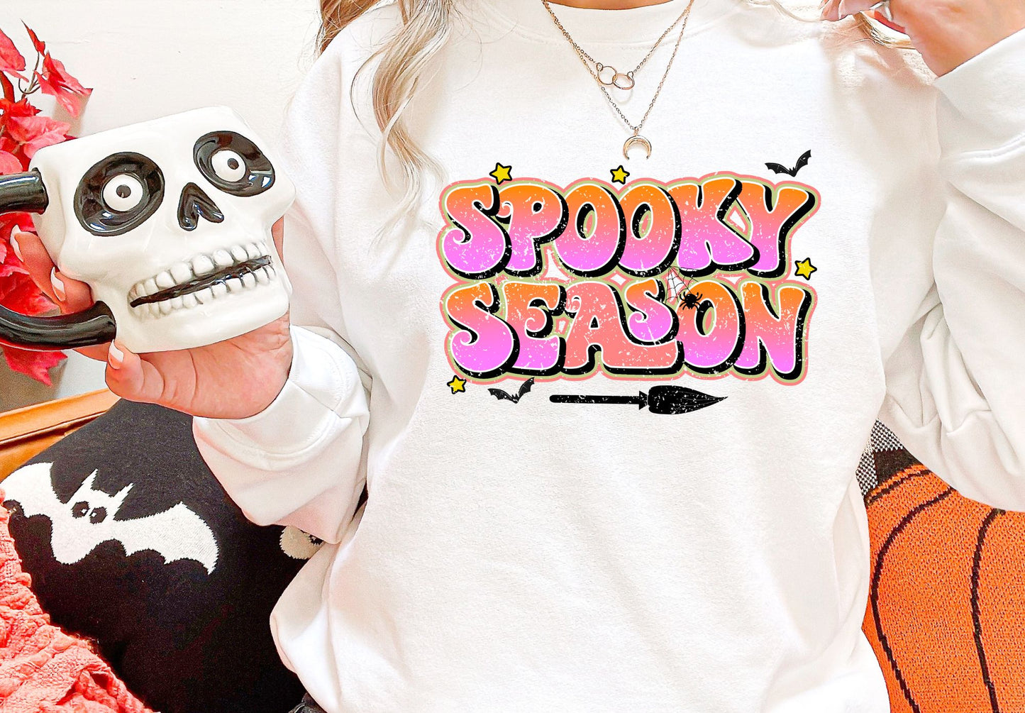 Spooky Season orange/pink