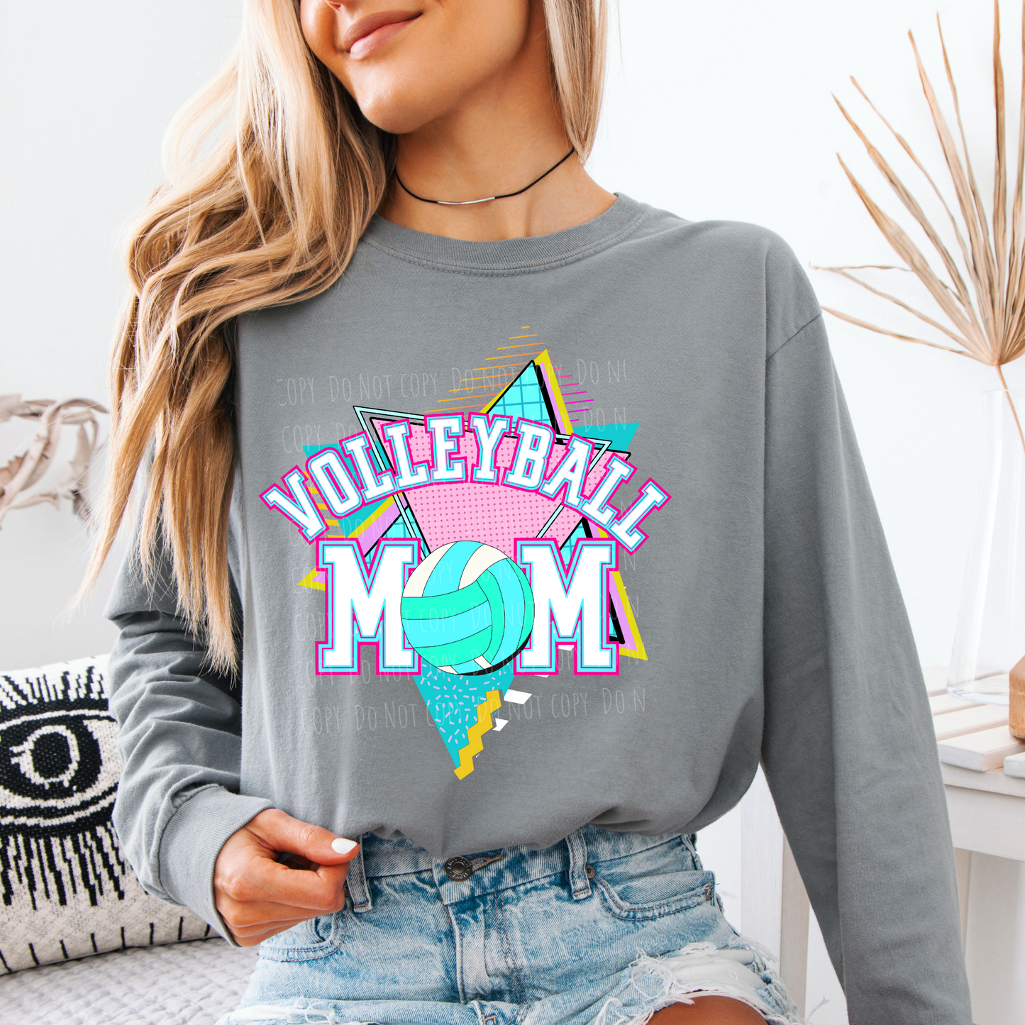 Nostalgic Volleyball Mom