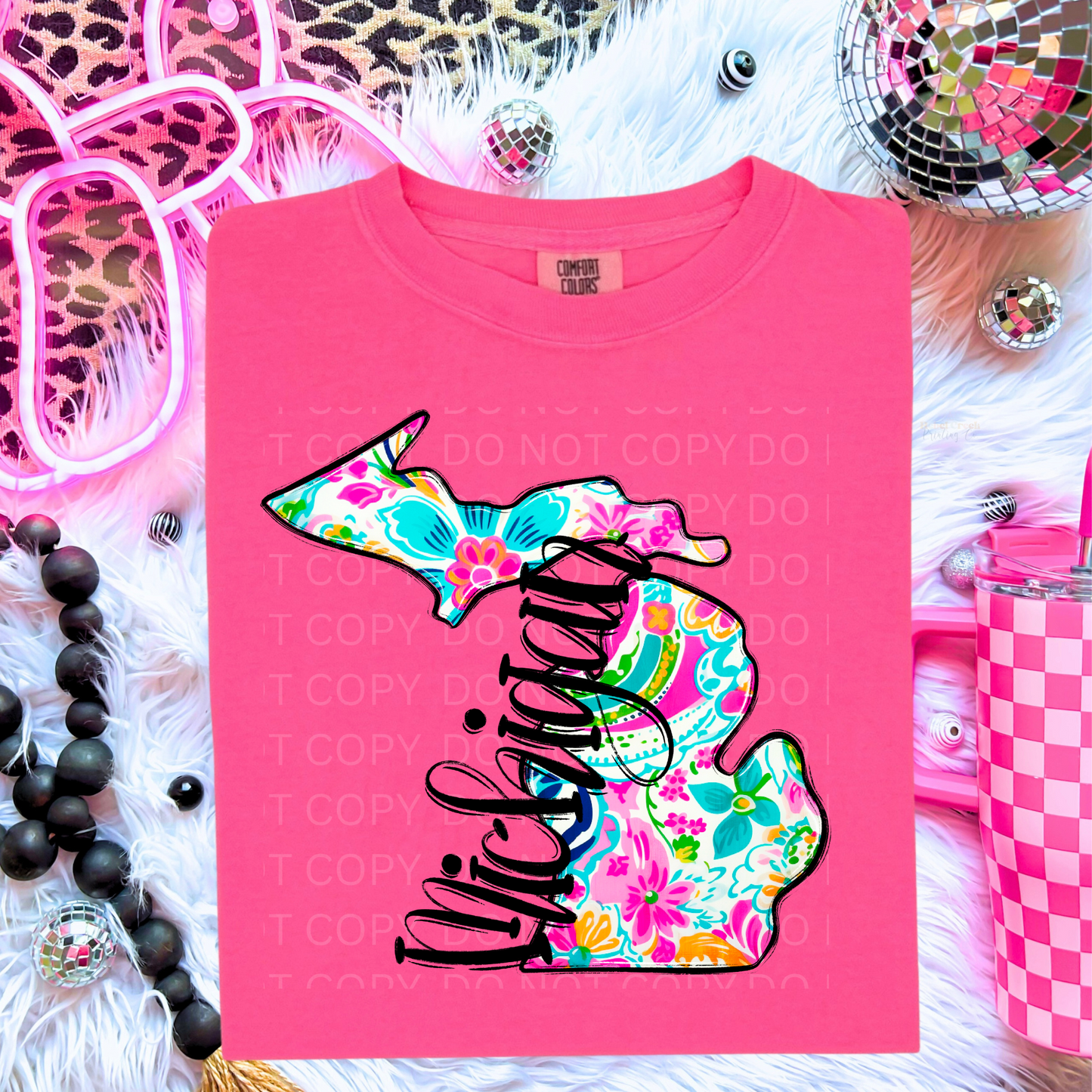 Michigan Paisley Print