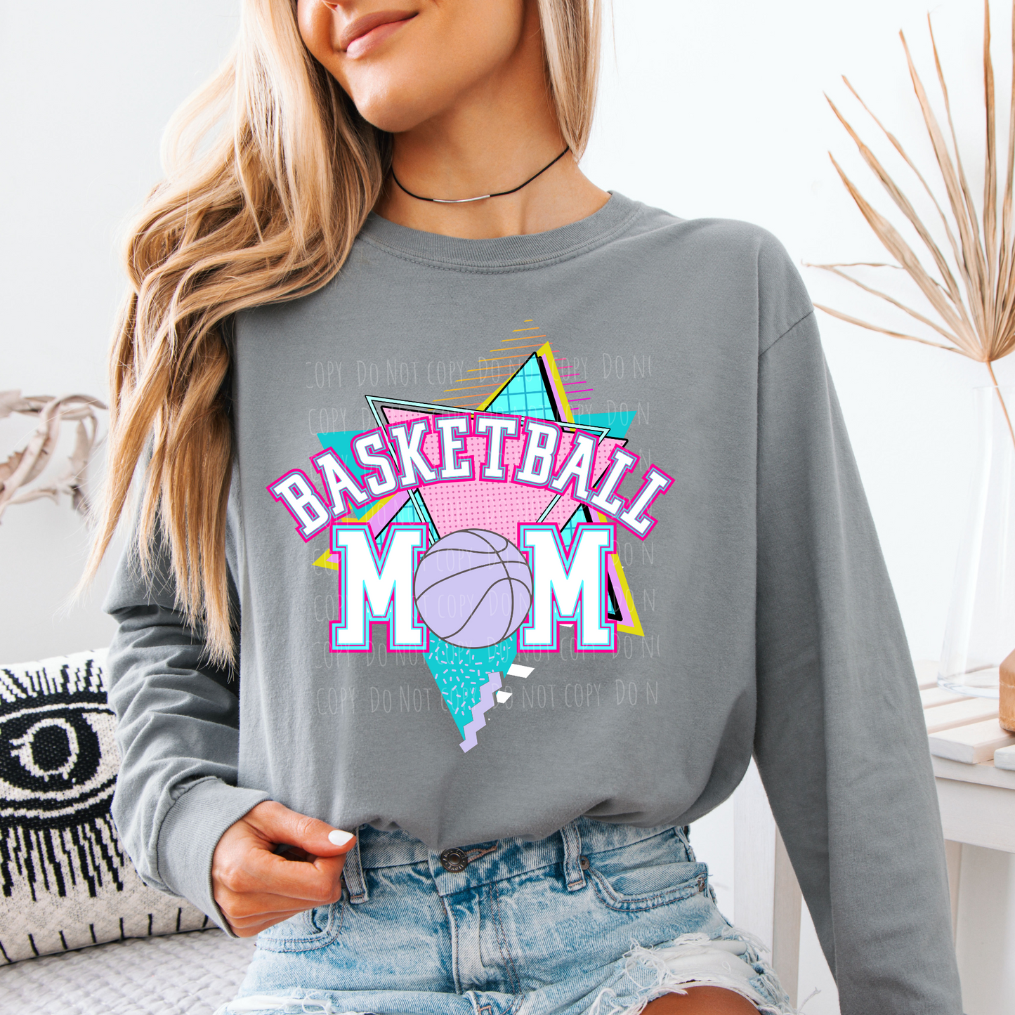 Nostalgic Basketball Mom