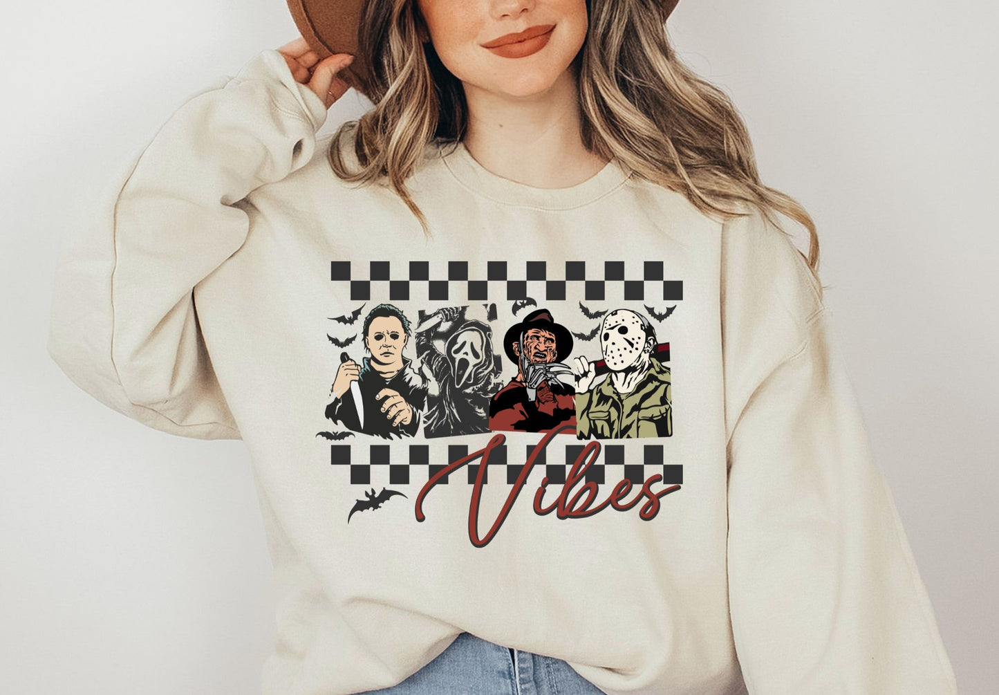 Horror Vibes Chceckered