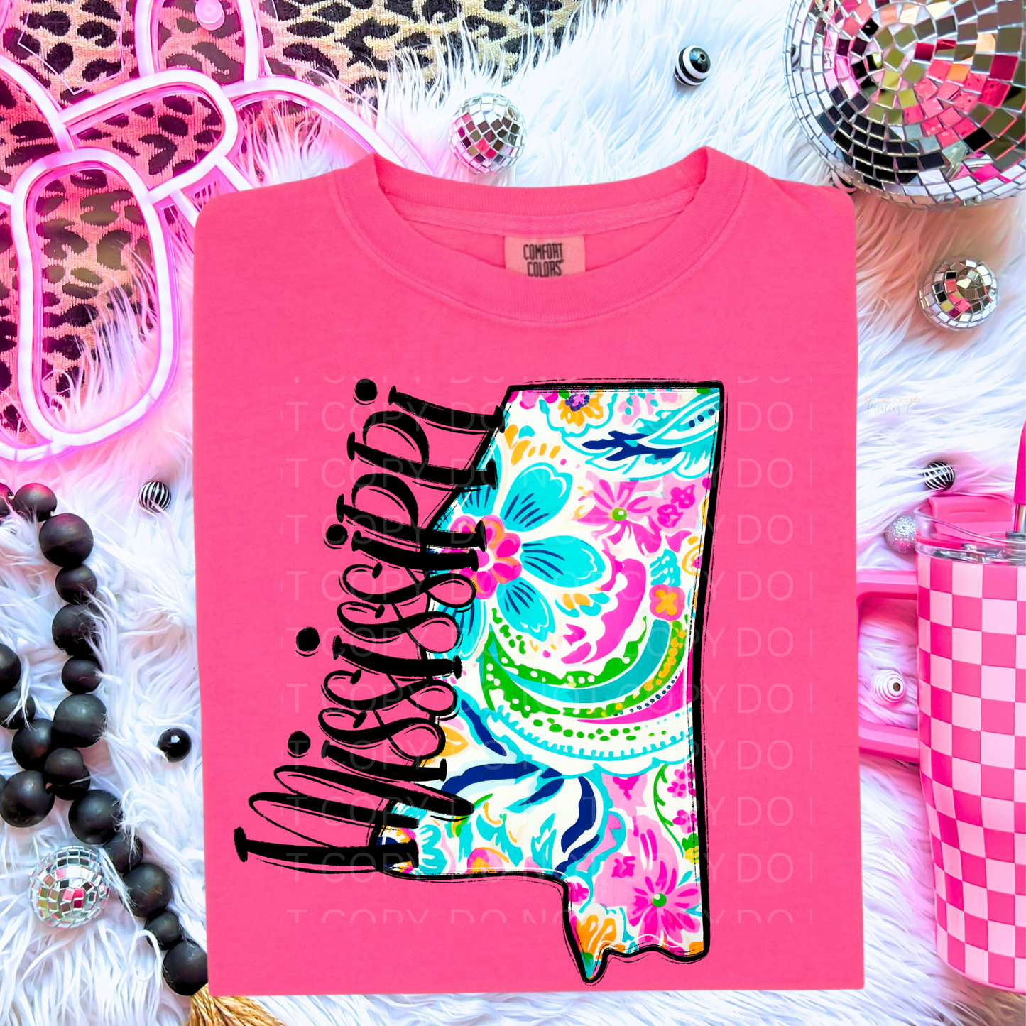 Mississippi Paisley Print