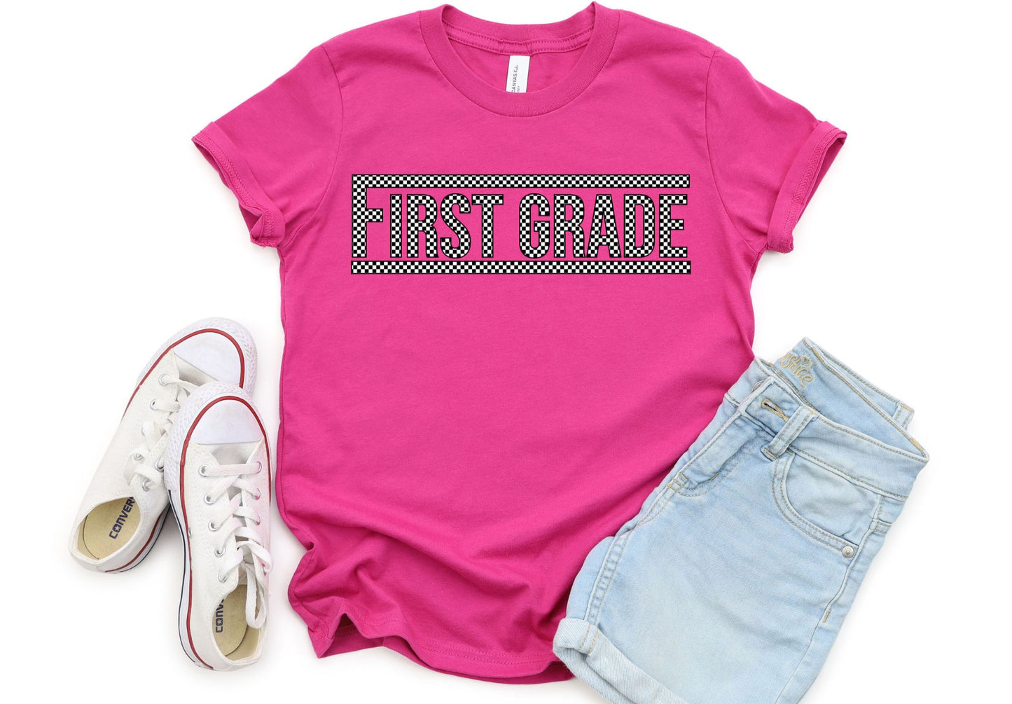 First Grade Checkered