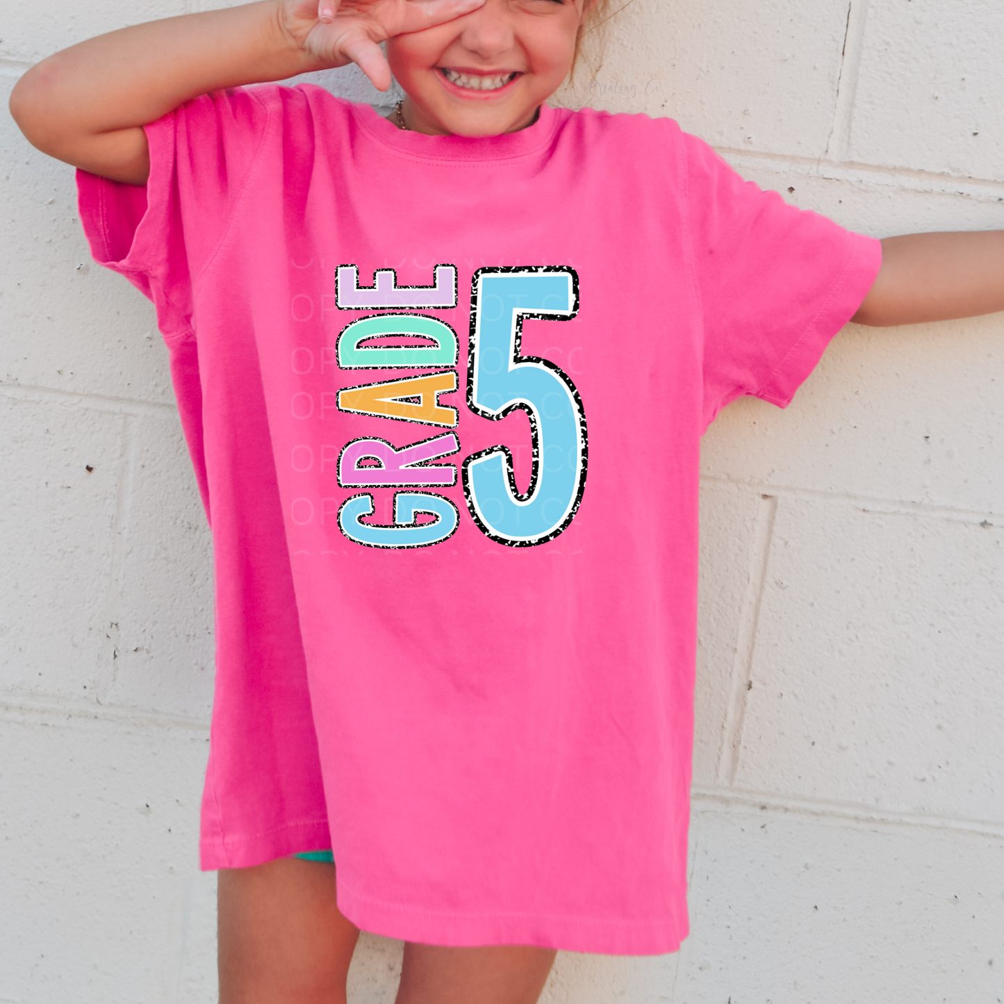 Fifth Grade Pastel Notebook