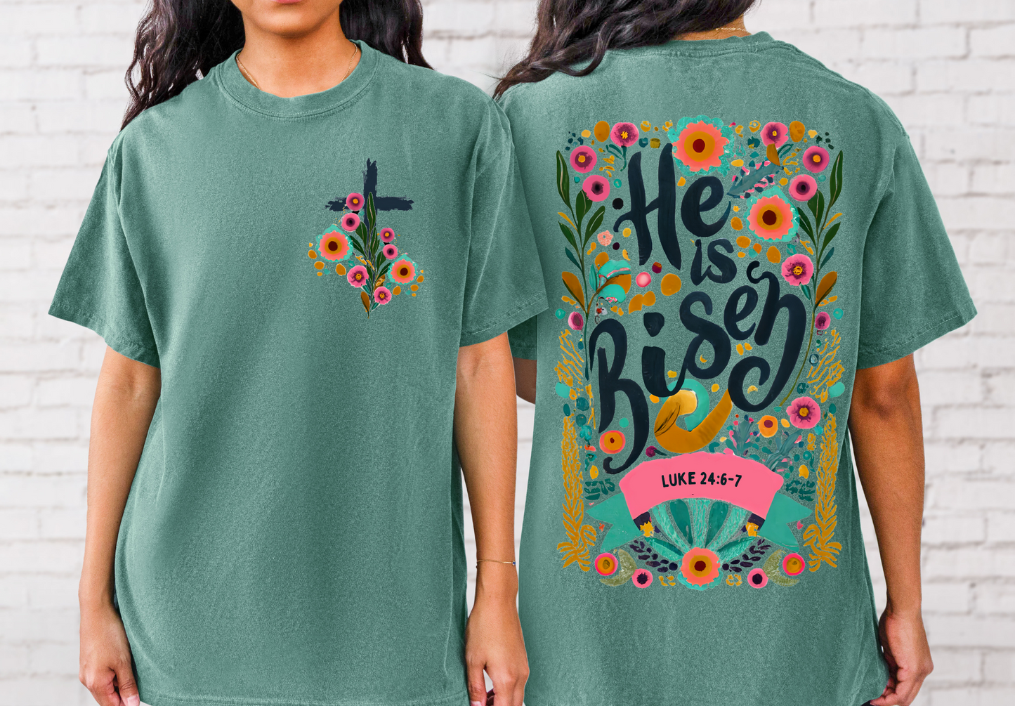 He Is Risen Floral