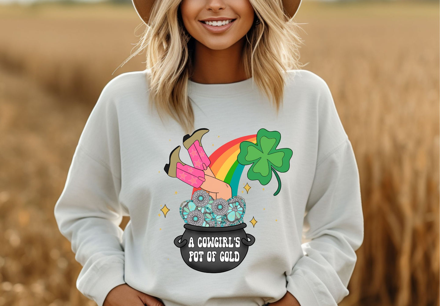 Cowgirls Pot Of Gold