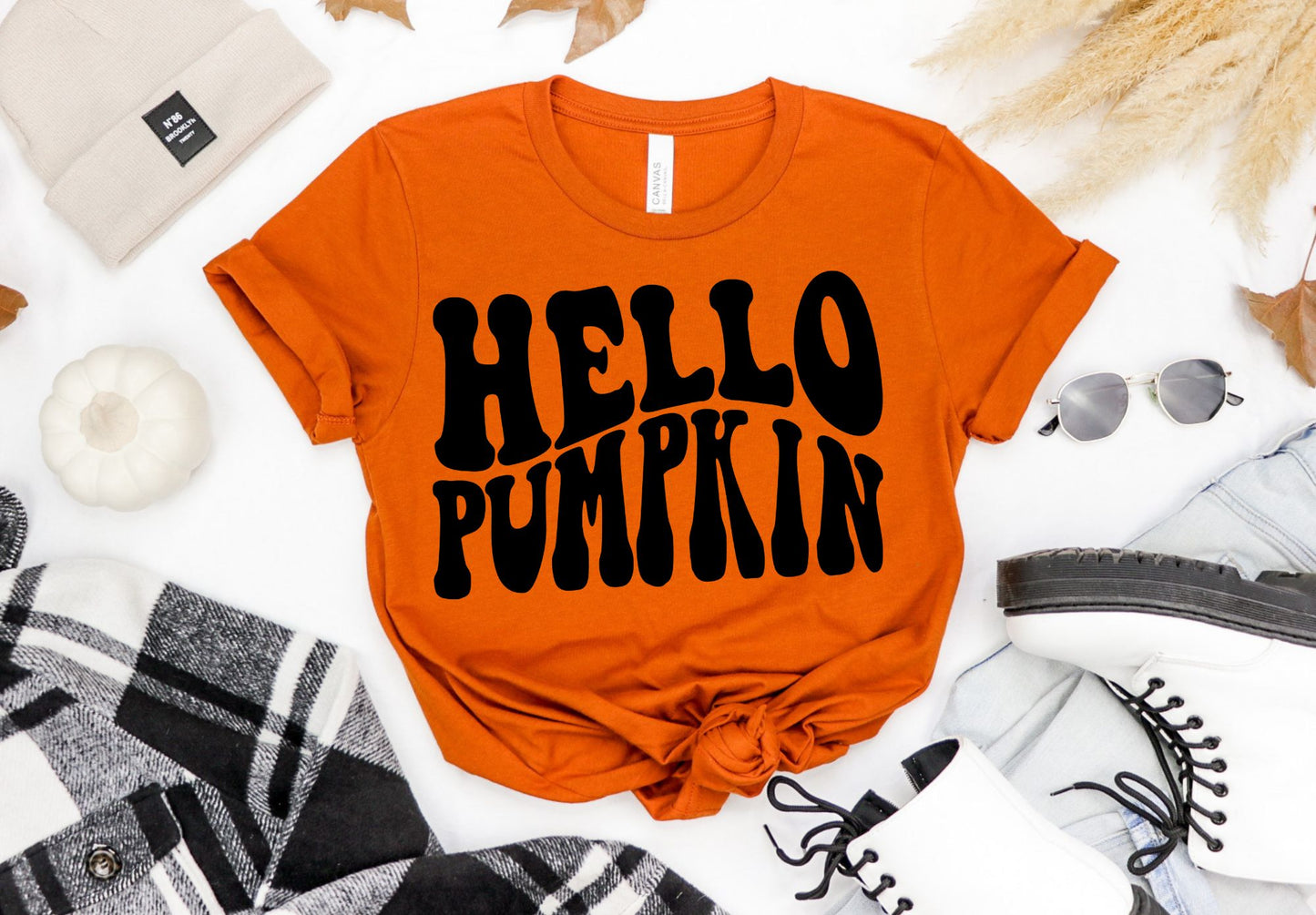 Hello Pumpkin Wavy (black)