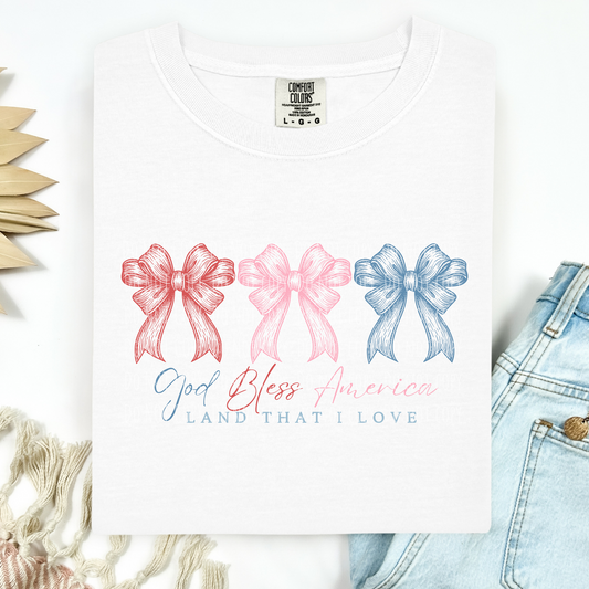 God Bless America Bows