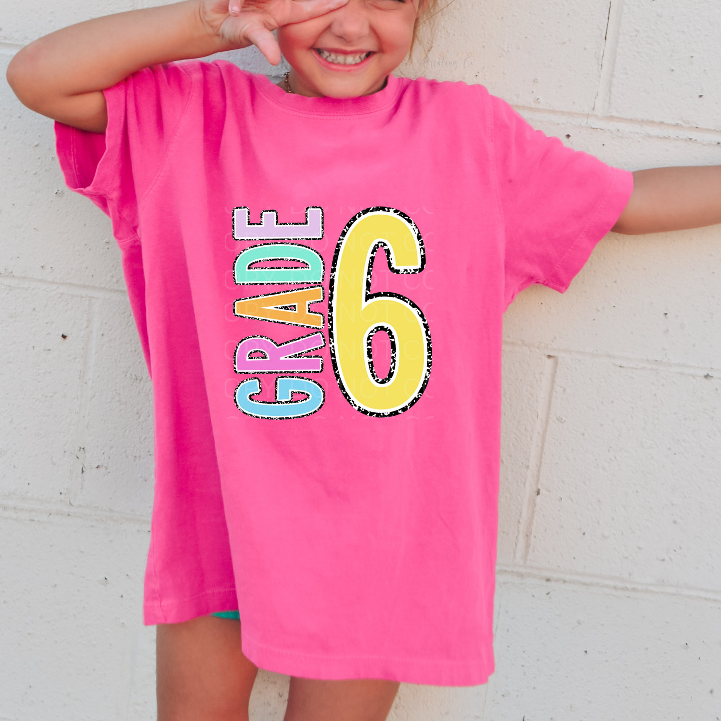 Sixth Grade Pastel Notebook