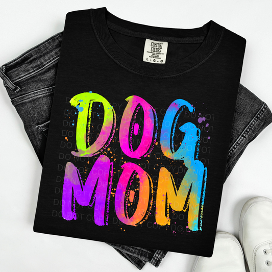 Dog Mom Splatter