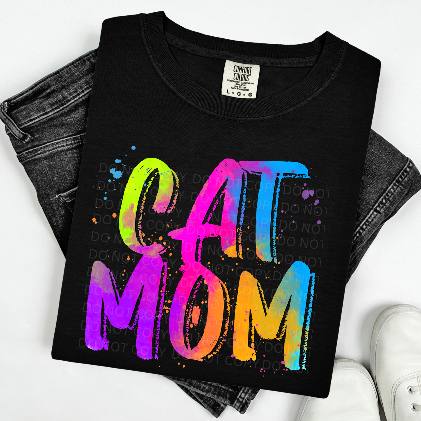 Cat Mom Splatter