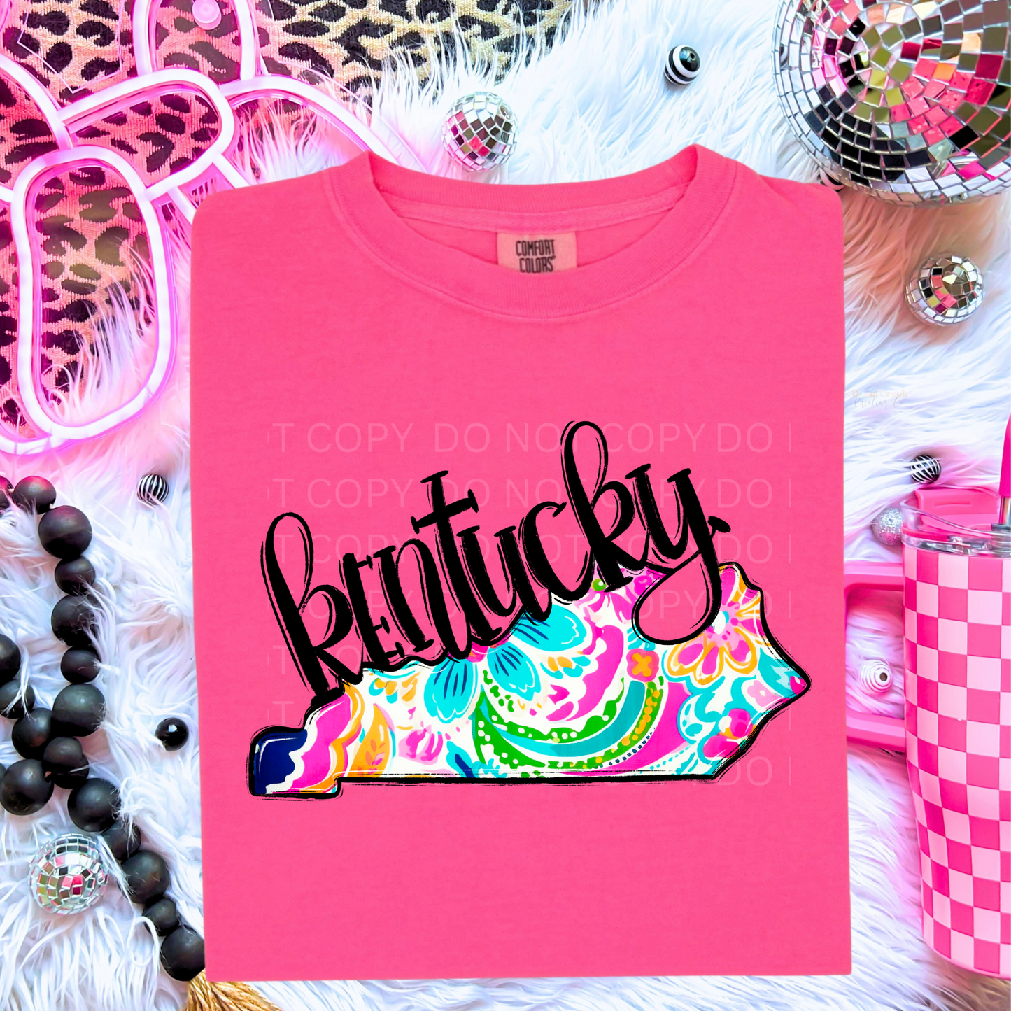 Kentucky Paisley Print