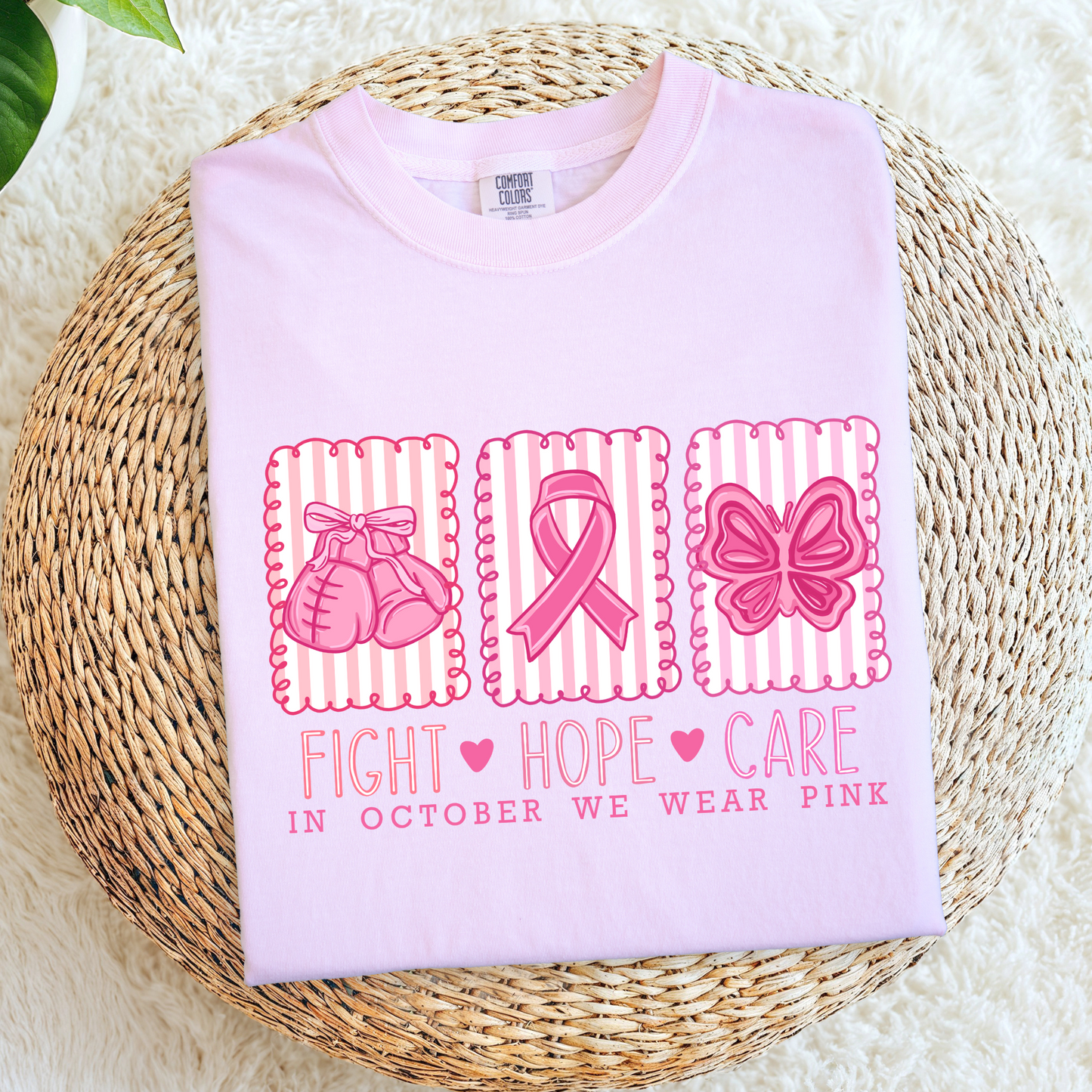 Fight Hope Care Frames