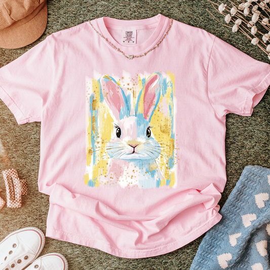 Pastel Brushstroke Bunny