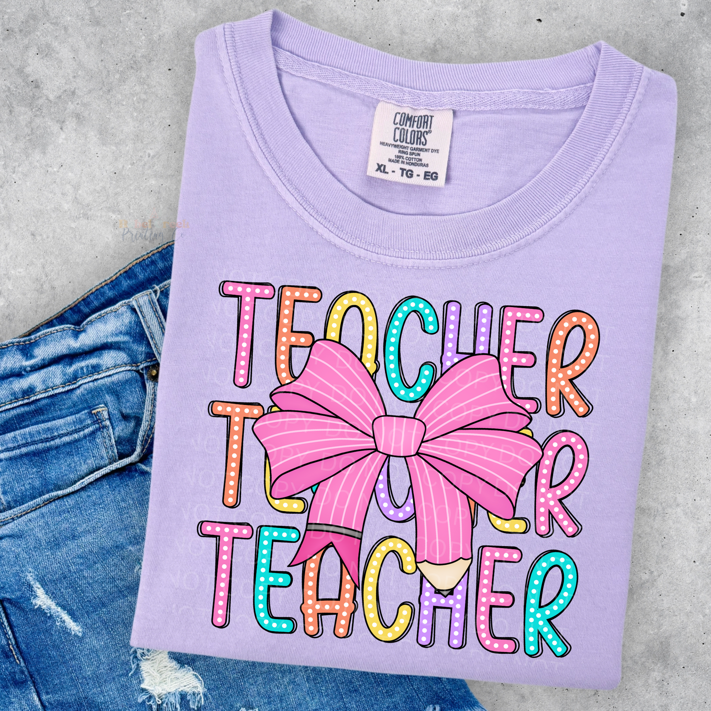 Teacher Stacked Coquette