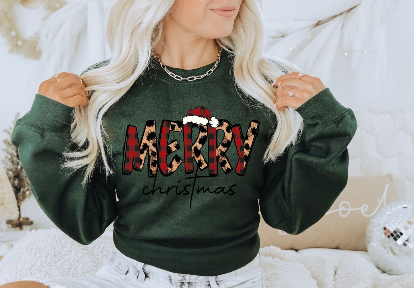 Merry Christmas leopard