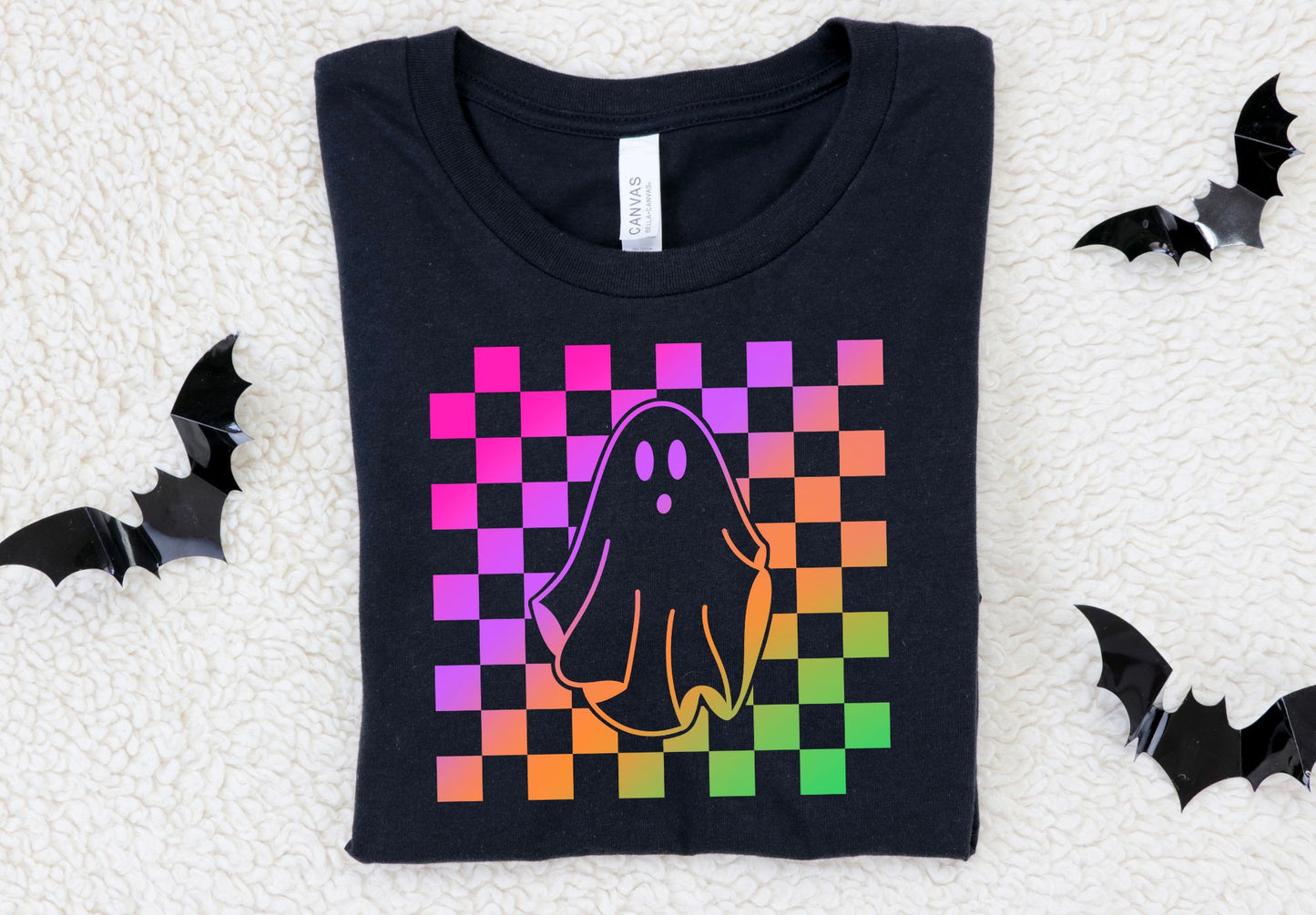 Colorful Checker Ghost