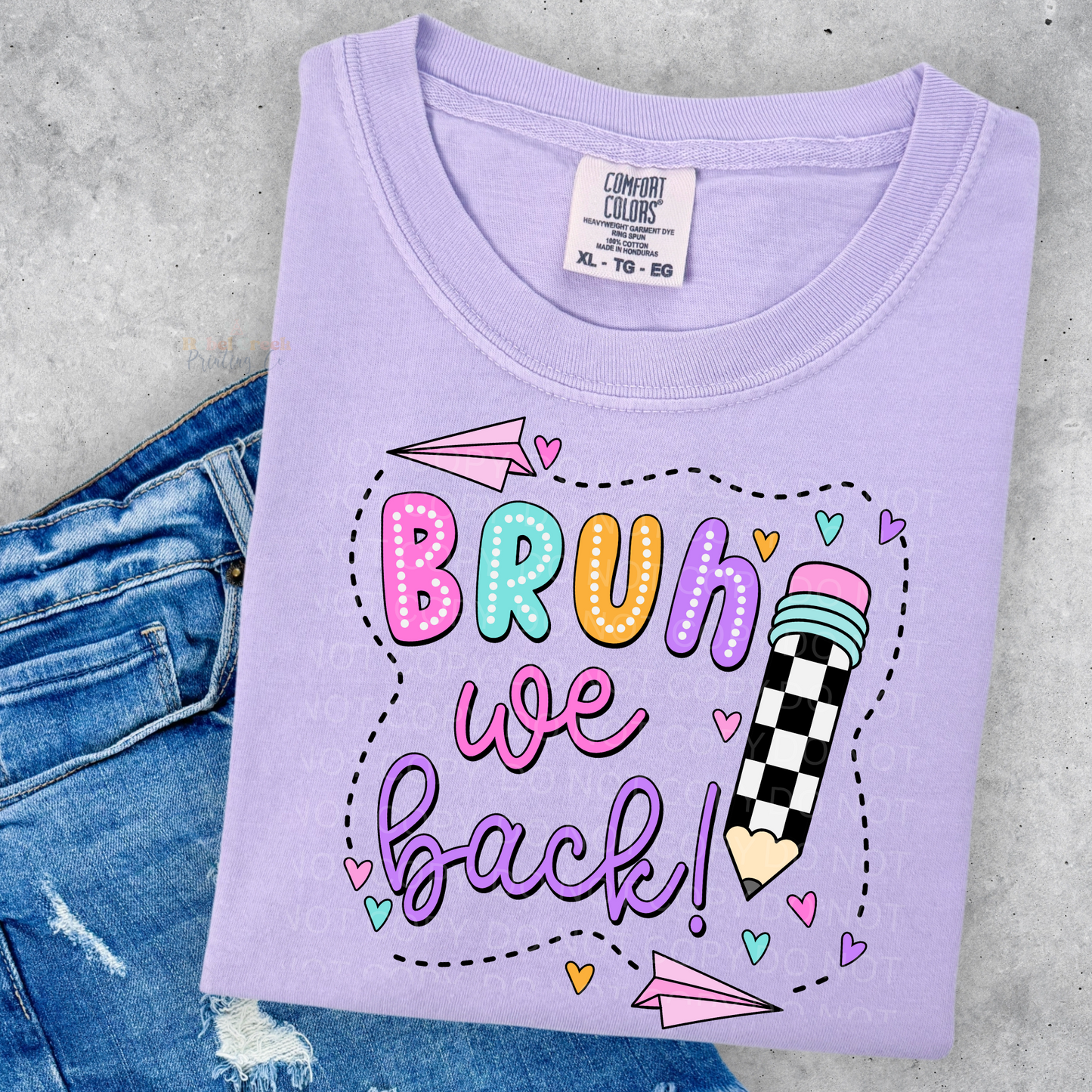 Bruh We Back Checkered